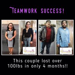 Photo of Skinny Me Med - Van Nuys, CA, US. Our power couple that we are so proud of! Congratulations on your success!