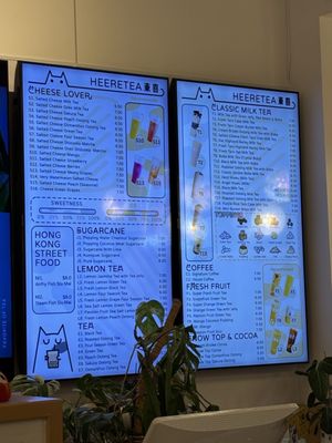 Menu photo 4 Heeretea San Mateo, CA