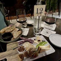 Cordial Cellar + Lounge - Wine, cheese, and bread - without question the best things in life :)