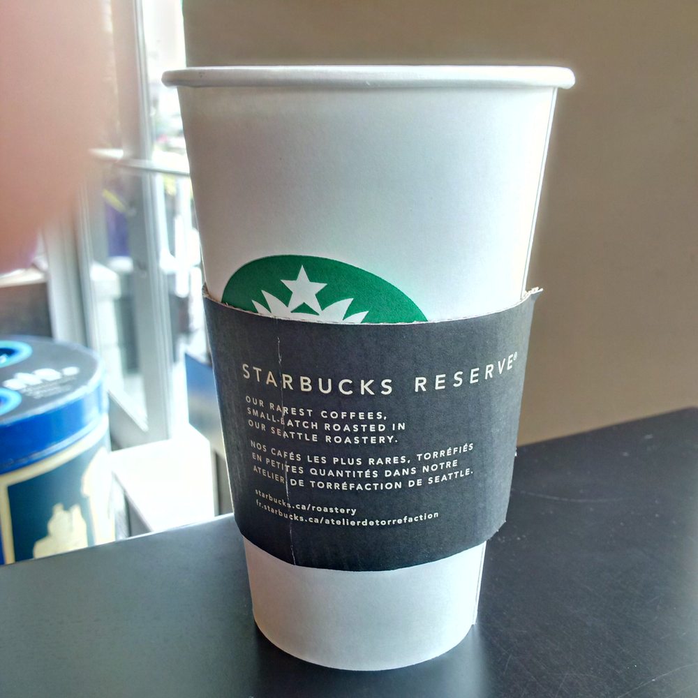 Starbucks - Finally Starbucks Reserve where it makes sense!  Now please put a Clover in Pickering! - Coffee & Tea Near Me - Scarborough, Ontario