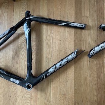 Washington Bike Law - Hit a car at 20mph. Thats Carbon Fiber does. - Personal Injury Law Near Me - Seattle, Washington