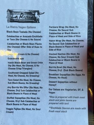Menu photo 3 La Ristra Gilbert, AZ Menu photo 3 La Ristra Gilbert, AZ
