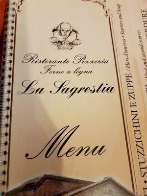 Menu photo 6 La Sagrestia Rome, RM Menu photo 6 La Sagrestia Rome, RM