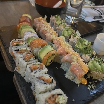 Zeppelin - Spicy Salmon Rainbow Roll Crunchy Spicy Scallop Godzilla - Sushi Bars Near Me - Washington, DC, District of Columbia