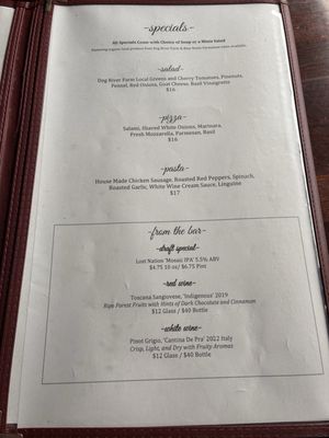 Menu photo 1 Sarducci's Montpelier, VT Menu photo 1 Sarducci's Montpelier, VT