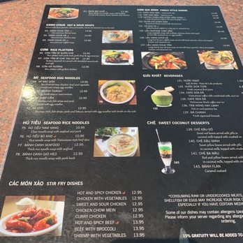 Hoa Bien Vietnamese Restaurant - Menu - Vietnamese Near Me - Saint Paul, Minnesota