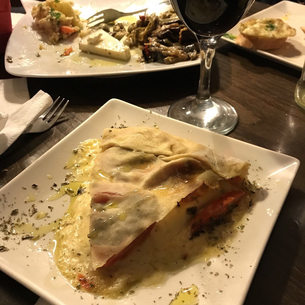 Gata Mala - This is the pizza.  It really was amazingly thin and delish! - Tapas Bars Near Me - Barcelona, B