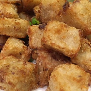 Fusion Delight - Pan fried Daikon Cake w XO sauce - Chinese Near Me - San Leandro, California Fusion Delight - Pan fried Daikon Cake w XO sauce - Chinese Near Me - San Leandro, California