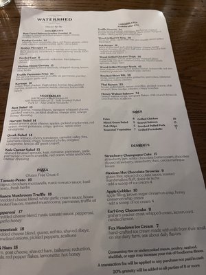 Menu photo 3 The Watershed Pub Camp Hill, PA Menu photo 3 The Watershed Pub Camp Hill, PA