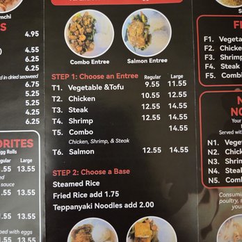 Teppanyaki Japanese fresh grill - menu - Japanese Near Me - Elko, Nevada Teppanyaki Japanese fresh grill - menu - Japanese Near Me - Elko, Nevada