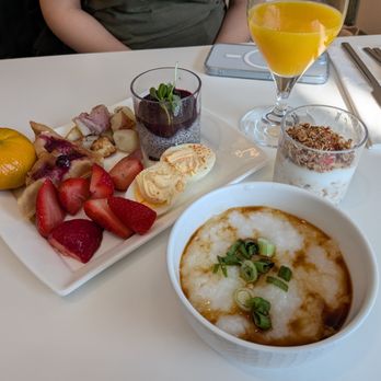 Delta Sky Club - Breakfast, including congee. Delta Sky Club next to Gate C3 inside Harvey Milk Terminal 1 at San Francisco International Airport (SFO). - Airport Lounges Near Me - San Francisco, California Delta Sky Club - Breakfast, including congee. Delta Sky Club next to Gate C3 inside Harvey Milk Terminal 1 at San Francisco International Airport (SFO). - Airport Lounges Near Me - San Francisco, California