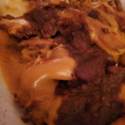 Richman's Ice Cream & Burger - Chili cheese fries.