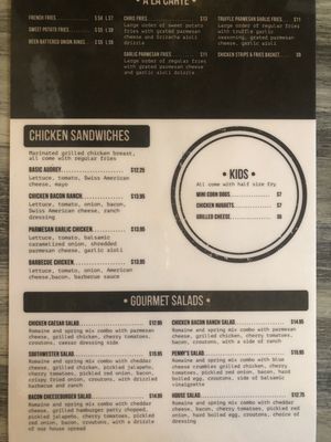 Menu photo 4 Penny's Pit Rathdrum, ID