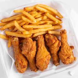 Jaws Hot Chicken & Seafood - Palm Beach - 5 pc legs plain