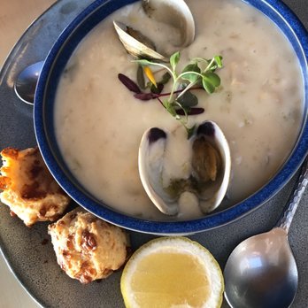 Poseidon on the Beach - Clam chowder - Seafood Near Me - Del Mar, California