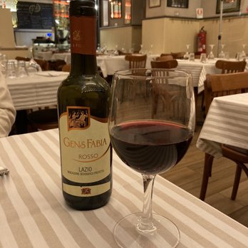 Arancio d'Oro - House red wine - Seafood Near Me - Rome, RM