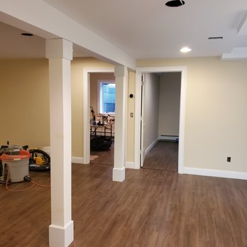 Black Sea Construction - unfinished living room and dining room - General Contractors Near Me - Central Islip, New York