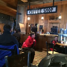 Warming up after skiing!