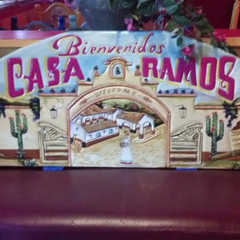 Casa Ramos - The bench just inside the door. - Mexican Near Me - Heber, Arizona