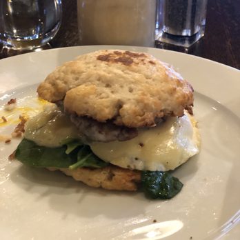 Harvest - Biscuit sandwich (w/sausage instead of ham) - New American Near Me - Oro Valley, Arizona Harvest - Biscuit sandwich (w/sausage instead of ham) - New American Near Me - Oro Valley, Arizona