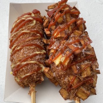 Jongro Rice Hotdog - Hot Dogs Near Me - Flushing, New York Jongro Rice Hotdog - Hot Dogs Near Me - Flushing, New York