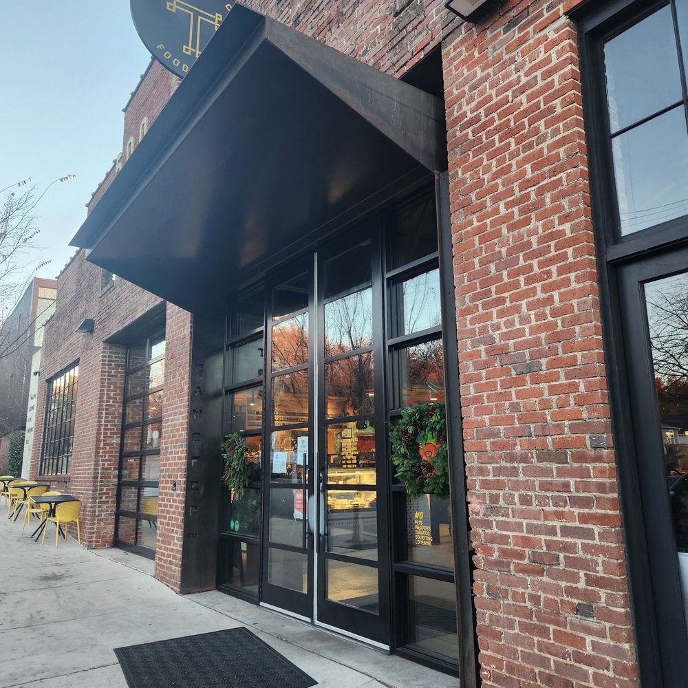 Outside of the building at Transfer Co. Food Hall Outside of the building at Transfer Co. Food Hall