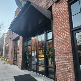 Outside of the building at Transfer Co. Food Hall