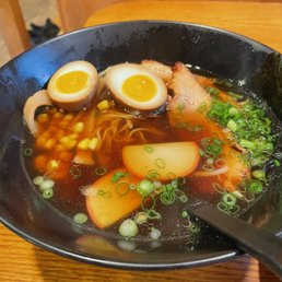 Shoyu ramen. Shoyu ramen.