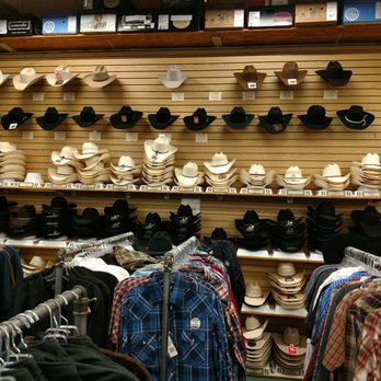 Boot Barn - Hat selection. - Shoe Stores Near Me - Orange, California