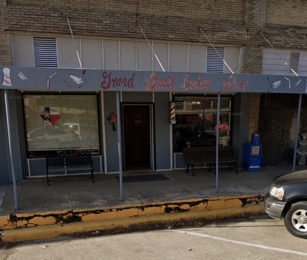 Grand Street Barber Shop Logo