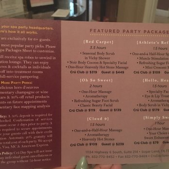 Cru Day Spa - Skin Care Near Me - Sugar Land, Texas Cru Day Spa - Skin Care Near Me - Sugar Land, Texas