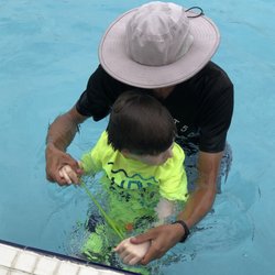 Swim With Mr Blue