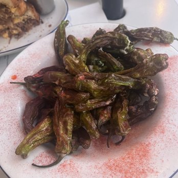 Heights & Co - Shishito peppers $11 - Cocktail Bars Near Me - Houston, Texas