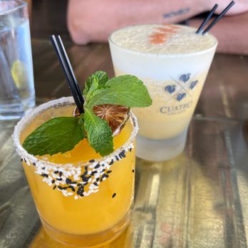 Ceviches by Divino ® Davie - Maracuyá pisco sour and maracuyá margarita - Mexican Near Me - Davie, Florida Ceviches by Divino ® Davie - Maracuyá pisco sour and maracuyá margarita - Mexican Near Me - Davie, Florida