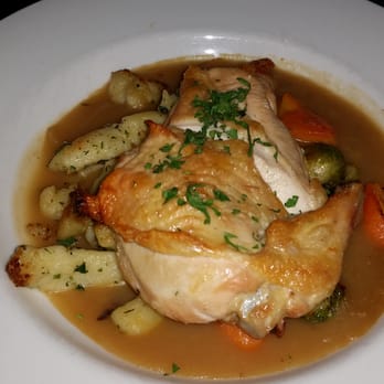 Cedric's Tavern - Chicken and dumplings. Not really good the chicken was dry. - Pubs Near Me - Asheville, North Carolina