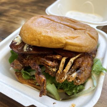 Coastal Seafoods - Soft Shell Crab BLT - Seafood Near Me - Minneapolis, Minnesota