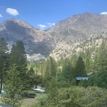Reverse Creek Lodge - View from front porch. - Hotels Near Me - June Lake, California Reverse Creek Lodge - View from front porch. - Hotels Near Me - June Lake, California
