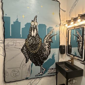 The Cocky Rooster - Restroom - Chicken Wings Near Me - Richmond, Virginia