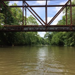 Floating Fun - Old bridge you float under