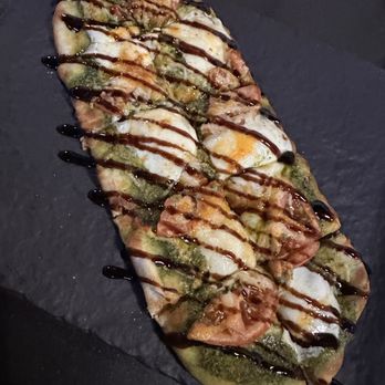 Rare Karaoke Cafe - Caprese Flatbread Pizza - Karaoke Near Me - Lone Tree, Colorado Rare Karaoke Cafe - Caprese Flatbread Pizza - Karaoke Near Me - Lone Tree, Colorado