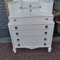 Attic Child Vintage Home Boutique - Painted antique dresser.