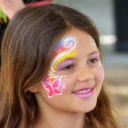 Amazing Face Painting - Neon face painting