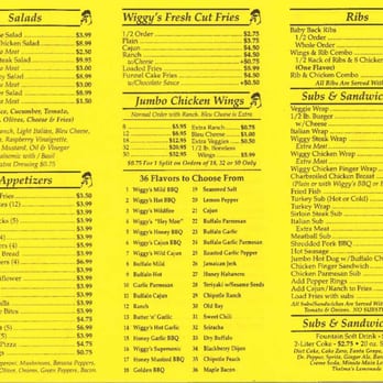 Wiggy's Restaurant - Wiggy's Menu (p. 2) - Chicken Wings Near Me - Pittsburgh, Pennsylvania Wiggy's Restaurant - Wiggy's Menu (p. 2) - Chicken Wings Near Me - Pittsburgh, Pennsylvania