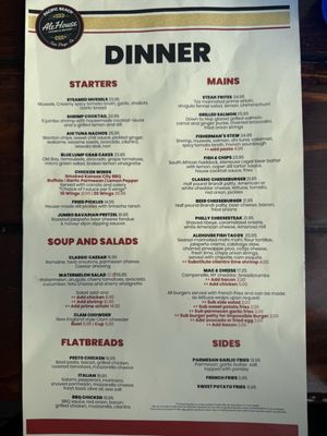 Menu photo 1 Pacific Beach AleHouse San Diego, CA