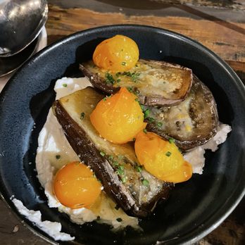 Trestles Restaurant - Eggplant labneh - New American Near Me - Capitola, California Trestles Restaurant - Eggplant labneh - New American Near Me - Capitola, California
