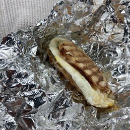 Egg and cheese on English muffin Egg and cheese on English muffin