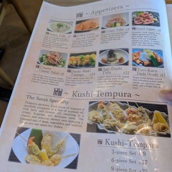 Sora Dining Soba - Clean prepped appetizers! - Japanese Near Me - San Francisco, California
