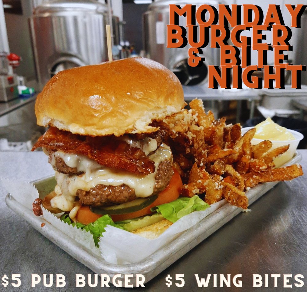 Food from North Slope Brewing Company