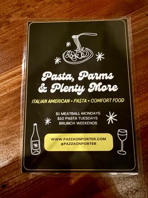 Pazza on Porter by null