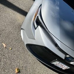 ABC Auto Works - Bumper corner repair correcting visible damage and restoring the vehicle's clean, original look.